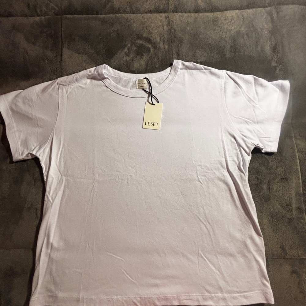 LESET Classic White Tee Women’s